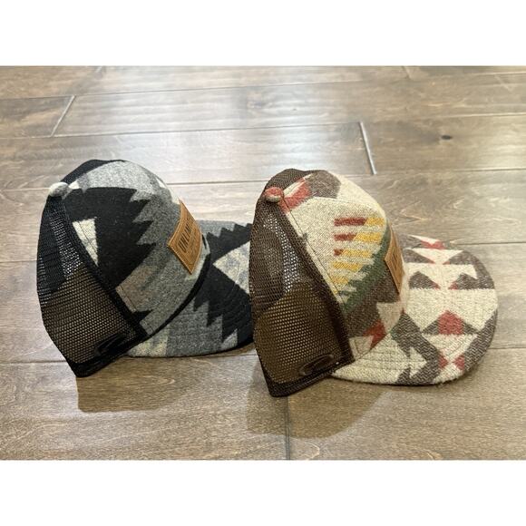 Lot Of 2 Pukka Mens Unlimited Skate Snow Banff 1995 Adjustable SnapBack Hat NWOT - Picture 4 of 7